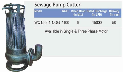 Sewage Submersible Pumps Sewage Subm Pumps